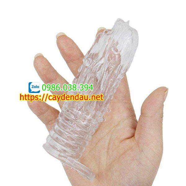 Bao cao su đôn dên đầu rồng Aichao - Ảnh 3