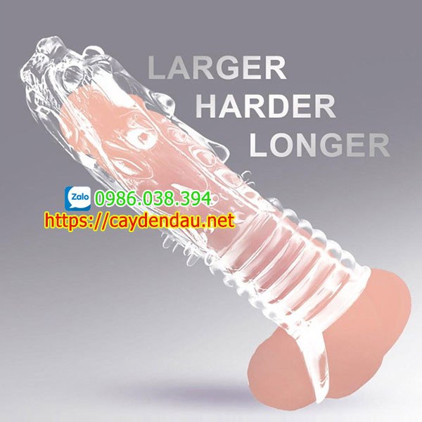 Bao cao su đôn dên đầu rồng Aichao - Ảnh 4