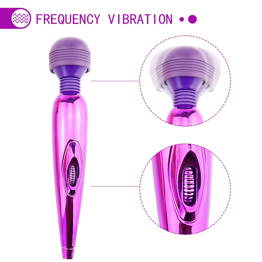Chày rung massage mini AV Stick Rod, sạc pin - Ảnh 3