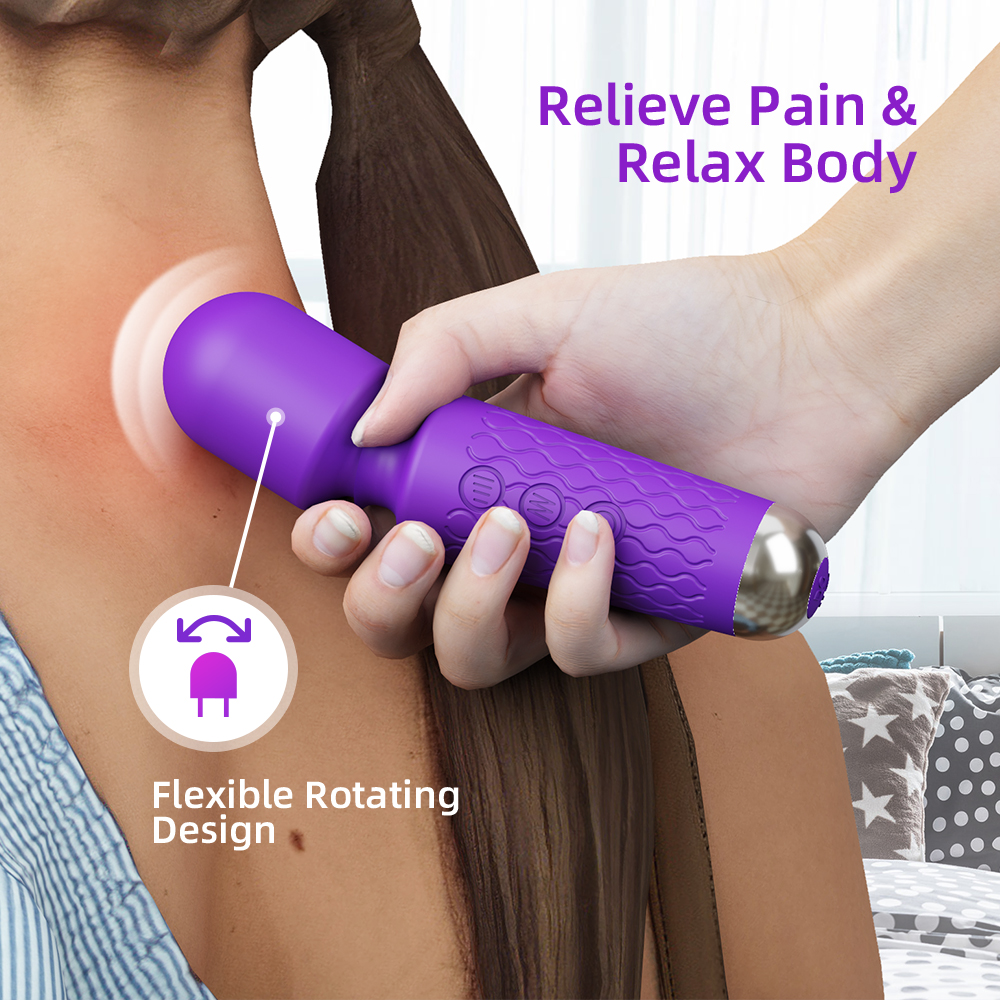 Chày rung massage mini Migyy, sạc pin - Ảnh 4