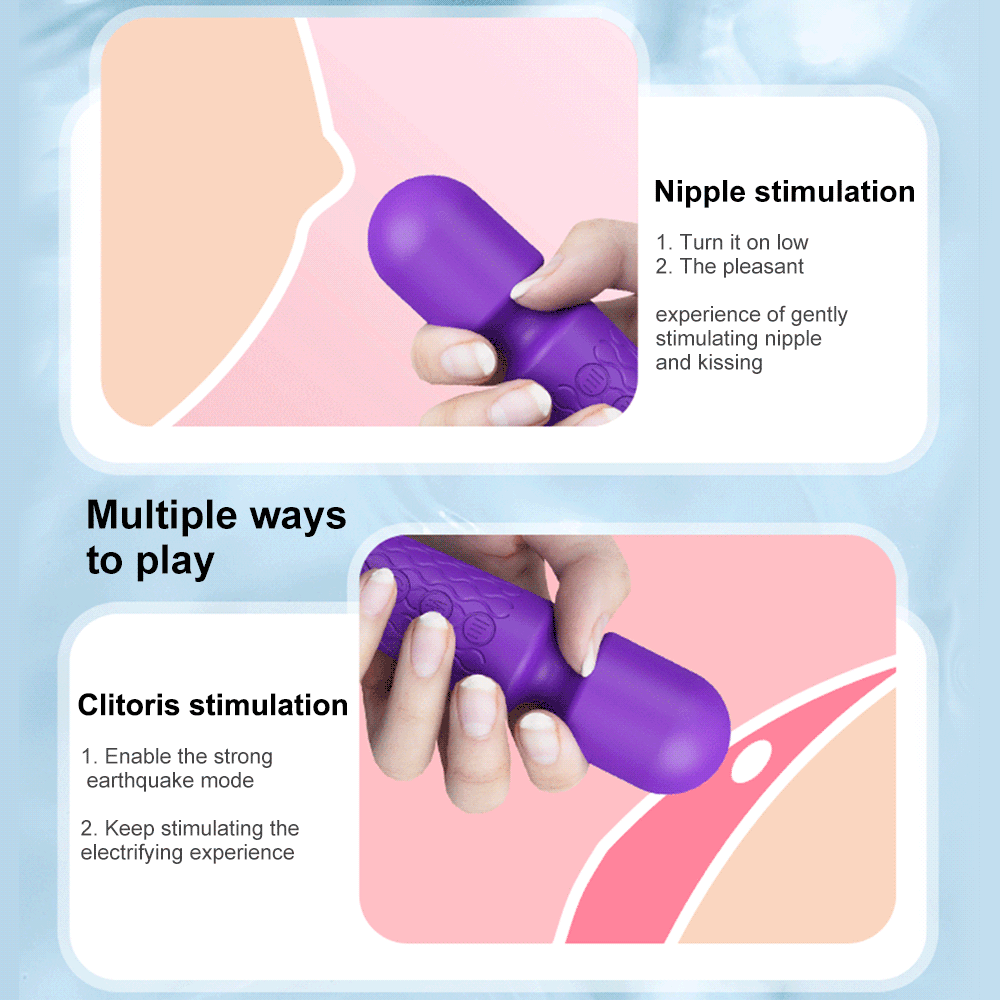 Alternative view of Chày rung massage mini Migyy, sạc pin