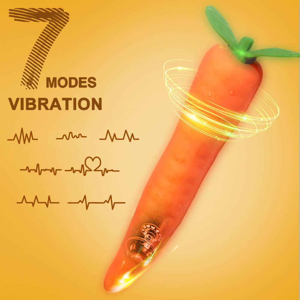 Alternative view of Dương vật giả nguỵ trang cà rốt Wistone Carrot 10 chế độ rung