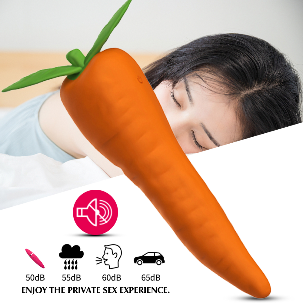 Dương vật giả nguỵ trang cà rốt Wistone Carrot 10 chế độ rung - Ảnh 6