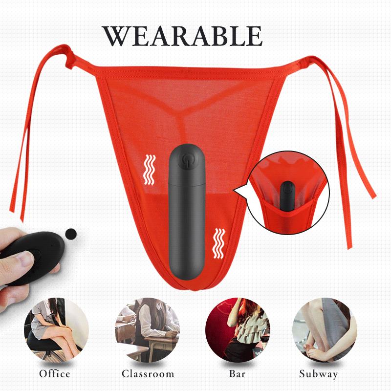 Alternative view of Quần chip rung điều khiển từ xa Underwear Lingerie 10 chế độ