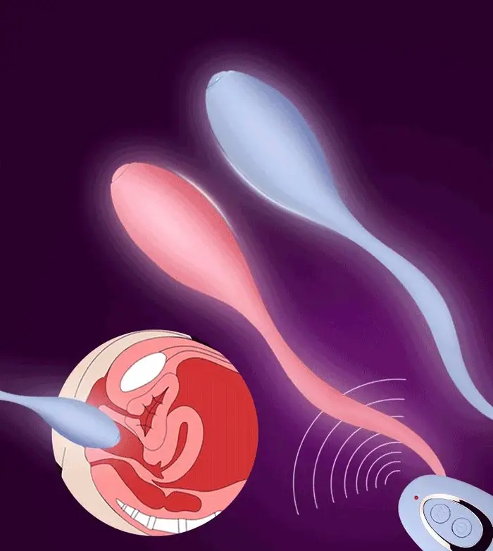 Alternative view of Trứng rung tinh trùng điều khiển từ xa Strong Vibrator 10 chế độ