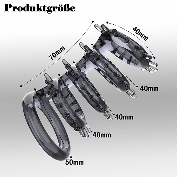 Vòng đeo dương vật Lock Ring có gai kích thích điểm g cực phê - Ảnh 6