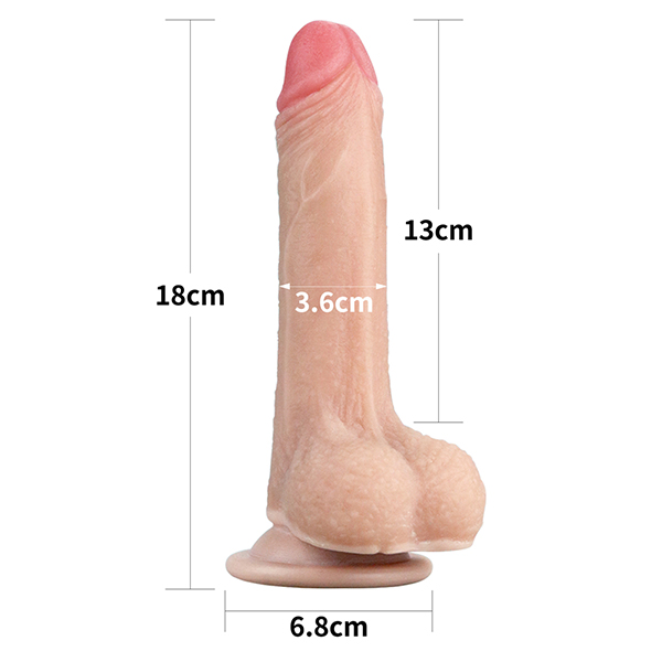 Dương vật giả siêu mềm tuột da lên xuống như thật Sliding-Skin Dong - Ảnh 6