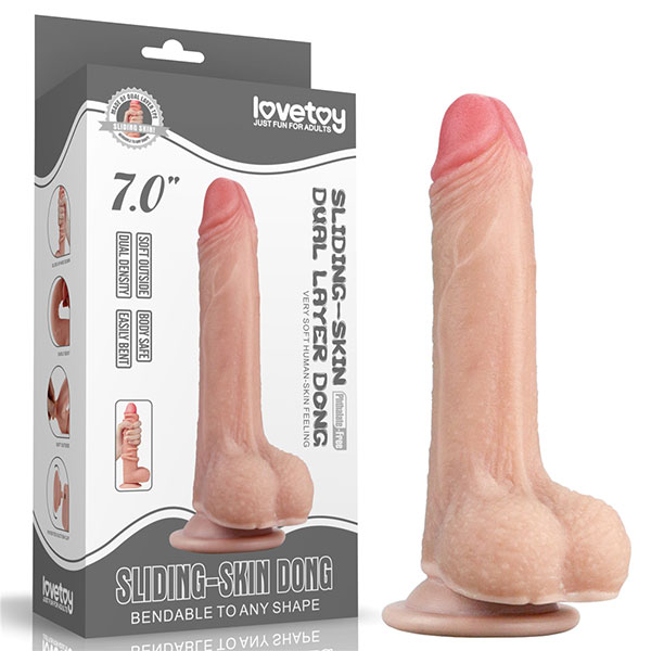 Dương vật giả siêu mềm tuột da lên xuống như thật Sliding-Skin Dong - Ảnh 7