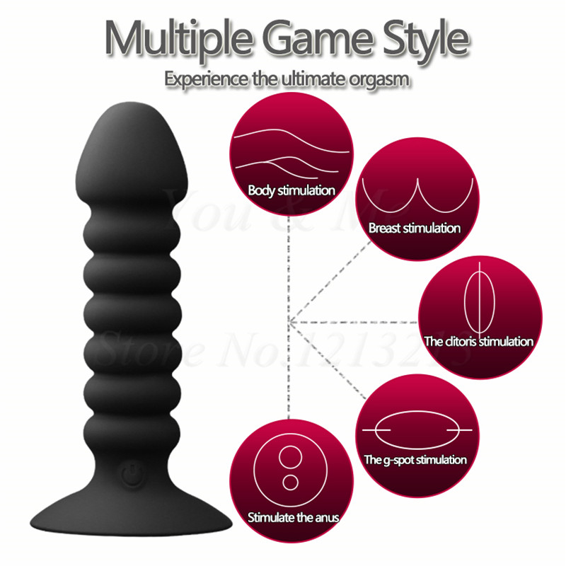 Alternative view of Anal bead massage hậu môn điều khiển từ xa Yunman rung 10 chế độ