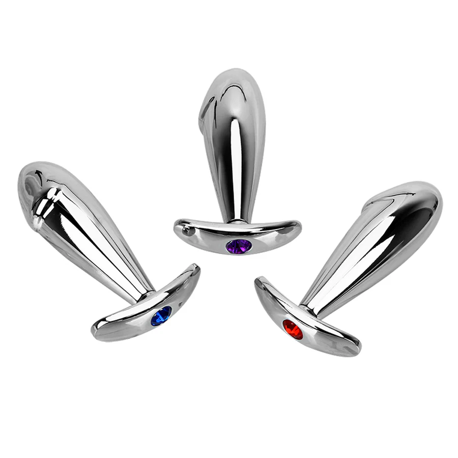 Butt plug inox hình dương vật - Ảnh 5