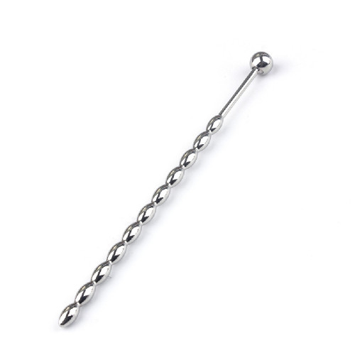Alternative view of Chuỗi hạt kích thích niệu đạo inox Naughty Toys