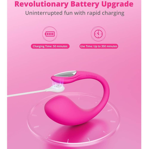 Alternative view of Trứng rung Lovense Lush 4 Bluetooth App-Controlled G-Spot