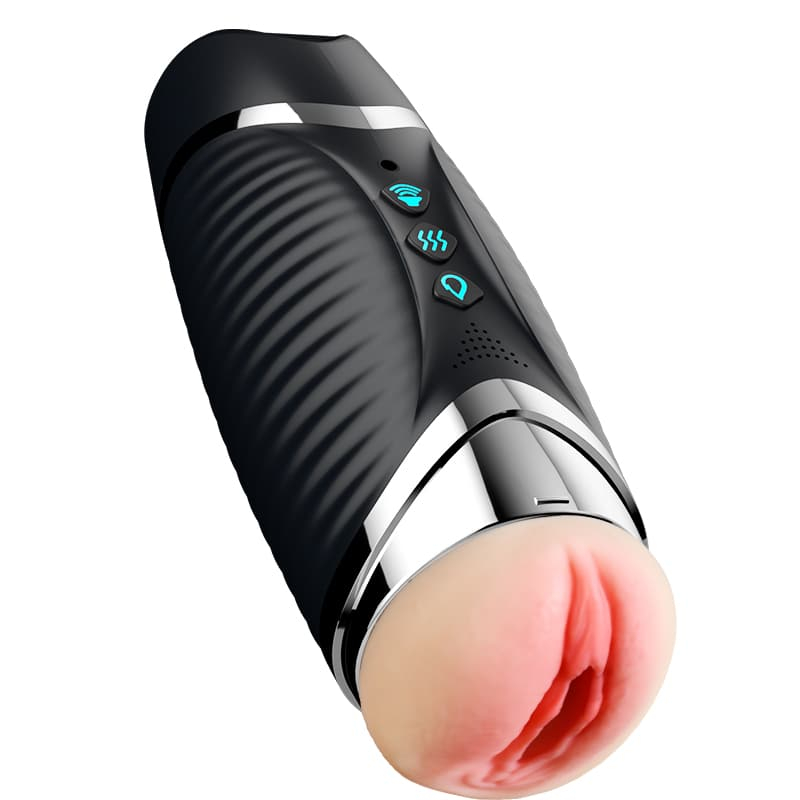 Âm đạo giả 2 đầu Heidong Pro có rung rên và tạo nhiệt - Ảnh 3