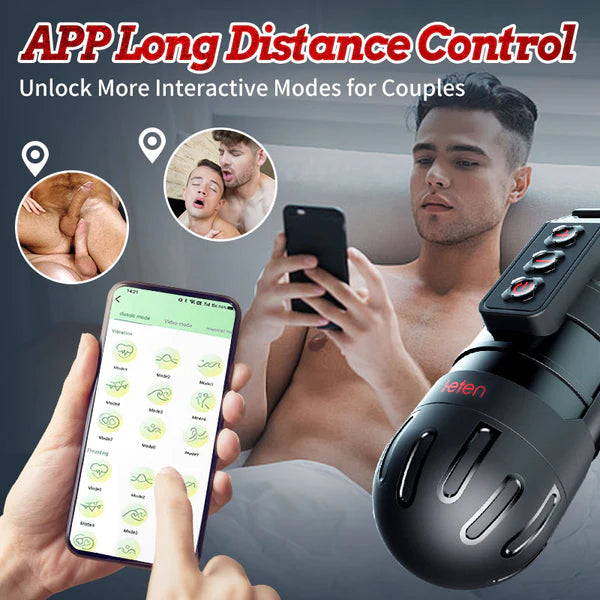 Âm đạo giả đa năng Leten Thunder điều khiển từ xa bằng điện thoại - Ảnh 4