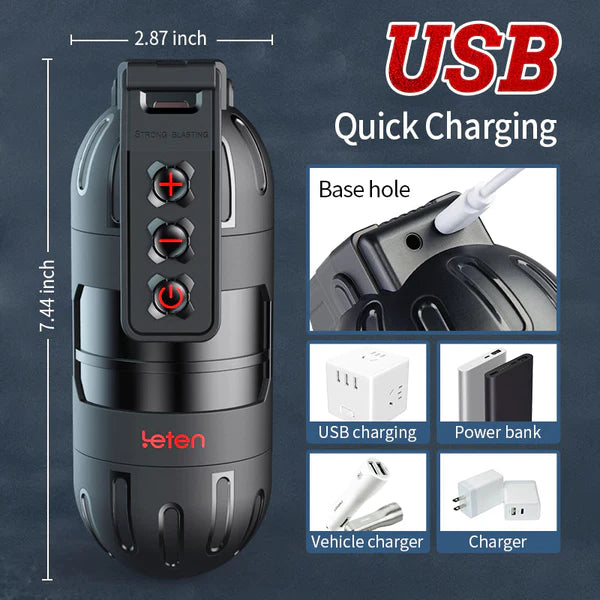 Âm đạo giả đa năng Leten Thunder điều khiển từ xa bằng điện thoại - Ảnh 5